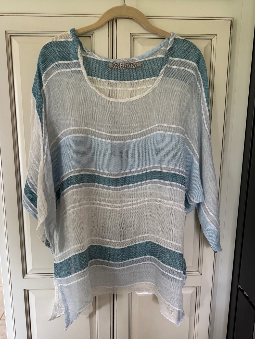 Striped Sheer Tunic direct from Italy